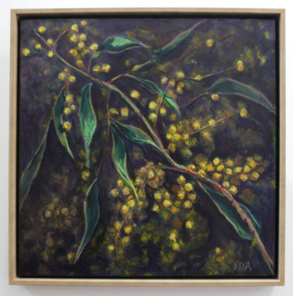 An original botanical painting by Western Australian artist Kiya Kalem