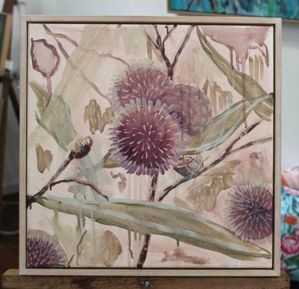 An original botanical artwork by Western Australian Artist Kiya Kalem