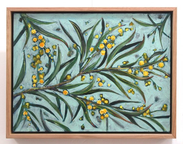An original painting by Western Australian Artist Kiya Kalem depicting stunning native flora