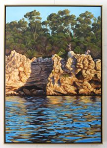 An original oil painting by Western Australian Artist Ben Sherar