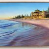 An original painting by Ben Sherar depicting late afternoon light at Cottesloe Beach on the shores of the Indian Ocean